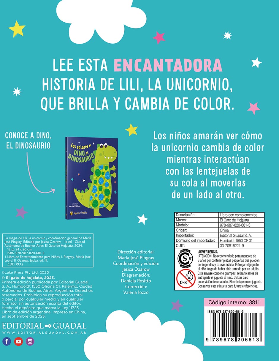 Libro La Magia De Lili, La Unicornio de 2
