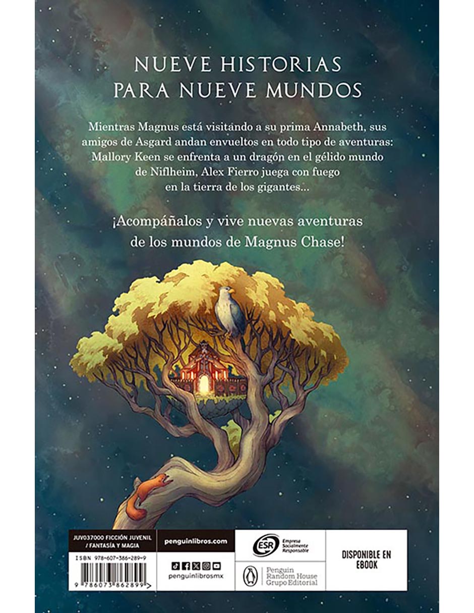 Libro Los Nueve Mundos de Rick Riordan 2