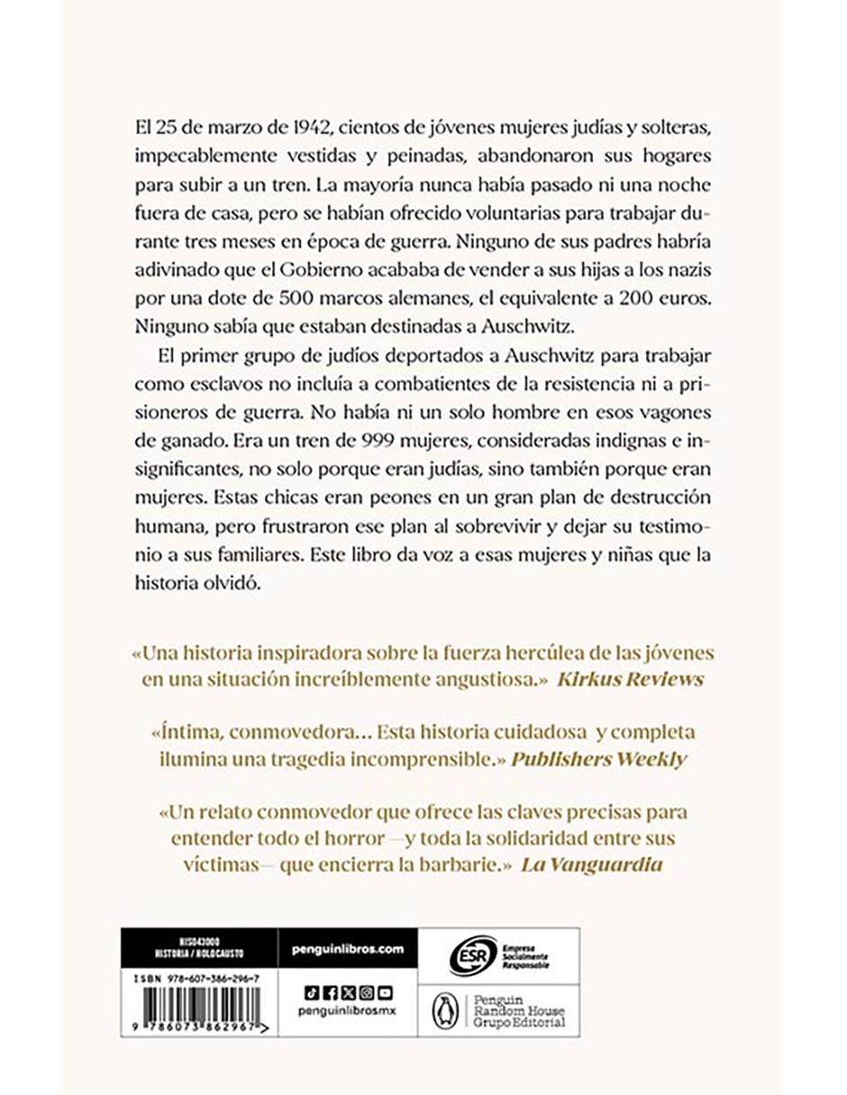 Libro Las 999 Mujeres De Auschwitz de Heather Dune Macadam 2