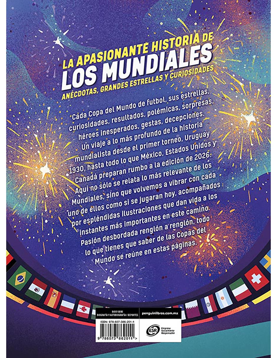 Libro La Apasionante Historia De Los Mundiales (De 1930 A 2026) de Alberto Lati 2