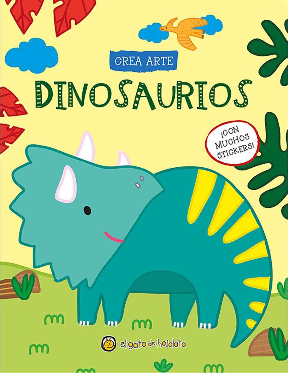 Libro Crear Arte: Dinosaurios de