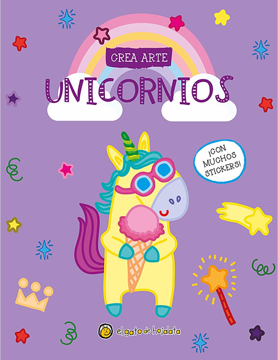 Libro Crea Arte: Unicornios de