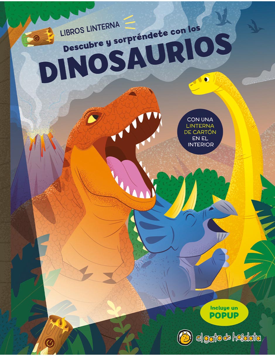 Libros Dinosaurios libros linterna de Editorial Guadal