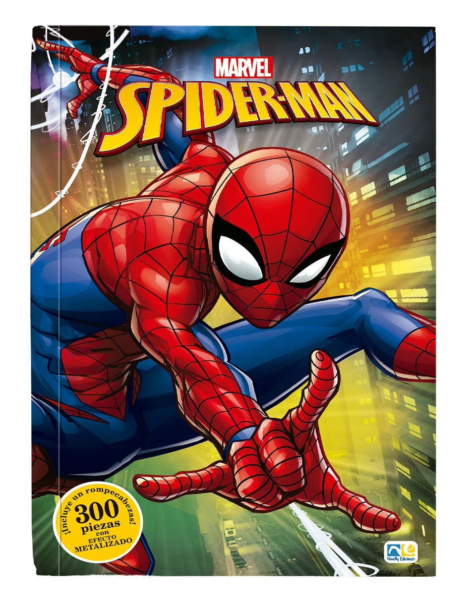 LIBRO CON ROMPECABEZAS SPIDERMAN de CORP LIBRO CON ROMPECABEZAS SPIDERMAN de CORP