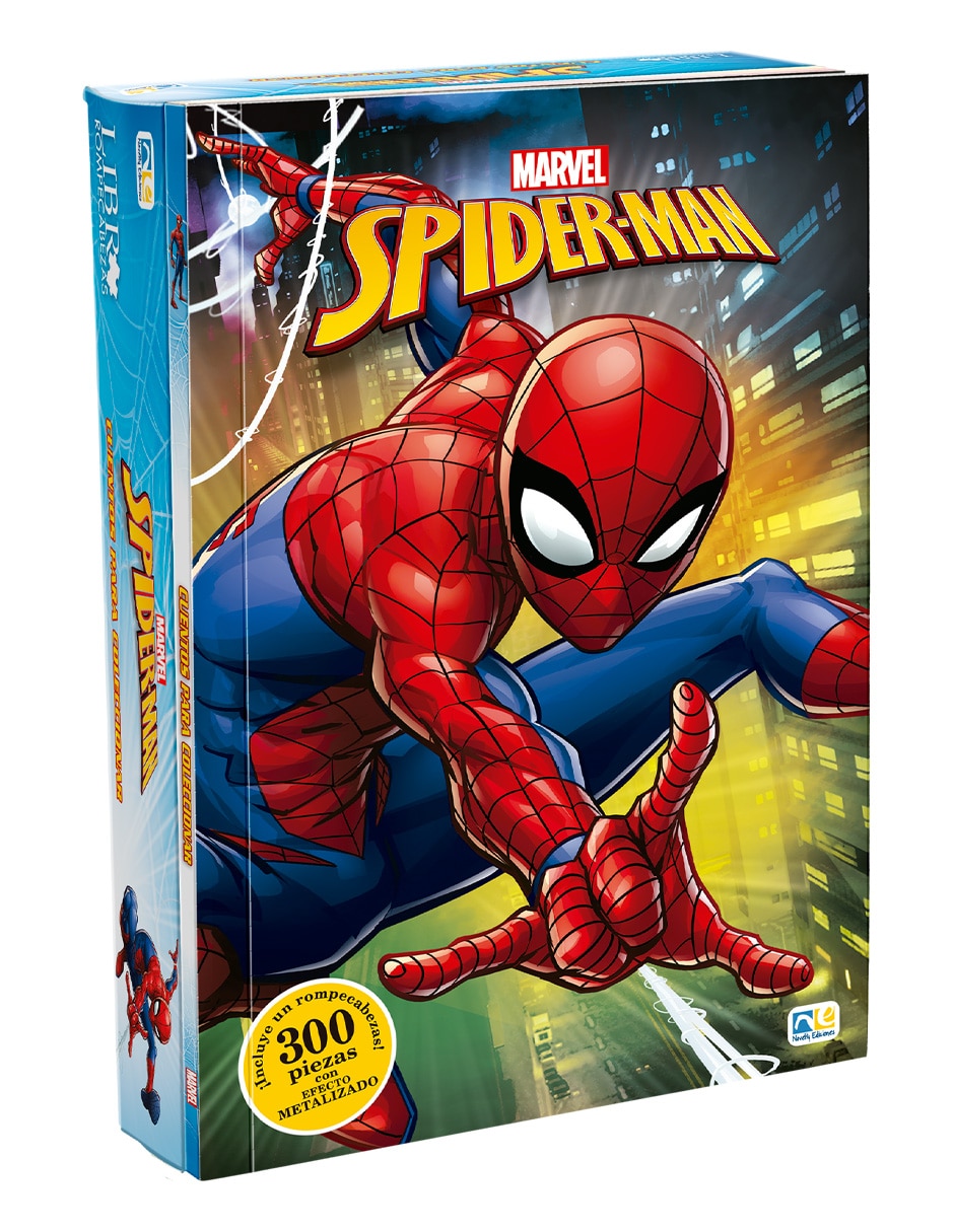 LIBRO CON ROMPECABEZAS SPIDERMAN de CORP 3