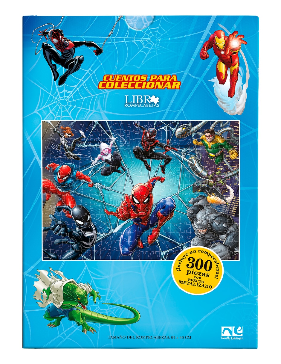 LIBRO CON ROMPECABEZAS SPIDERMAN de CORP 4