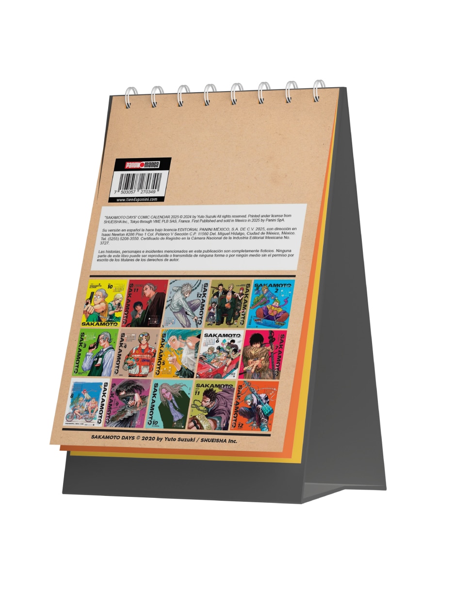 Manga Calendario de escritorio Sakamoto Days 2