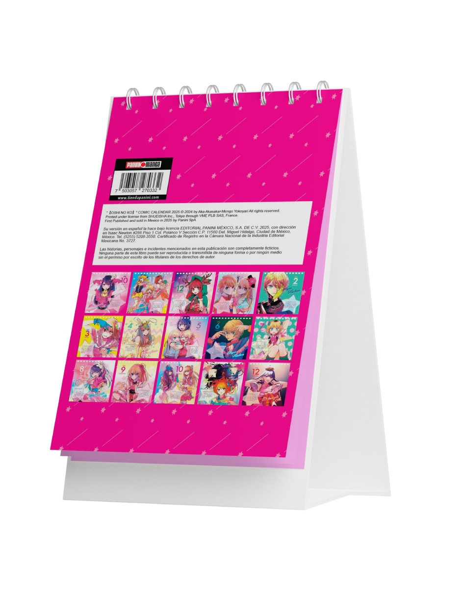 Manga Calendario de escritorio Oshi No Ko 3