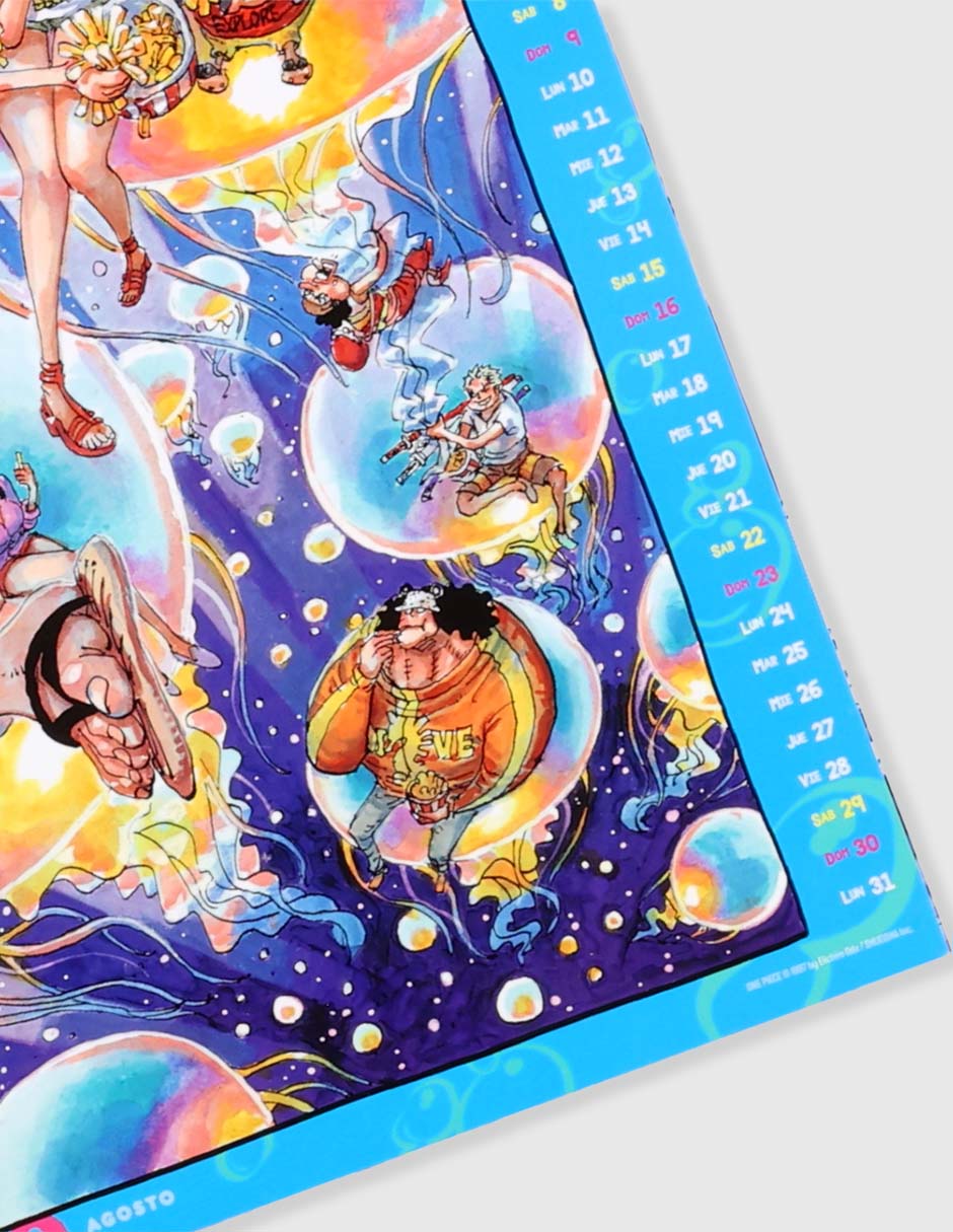 Calendario de pared One Piece 4