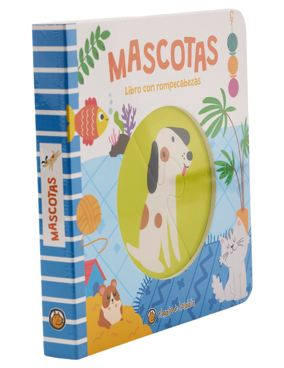 Libro Mascotas libro con rompecabezas de Editorial Guadal 2