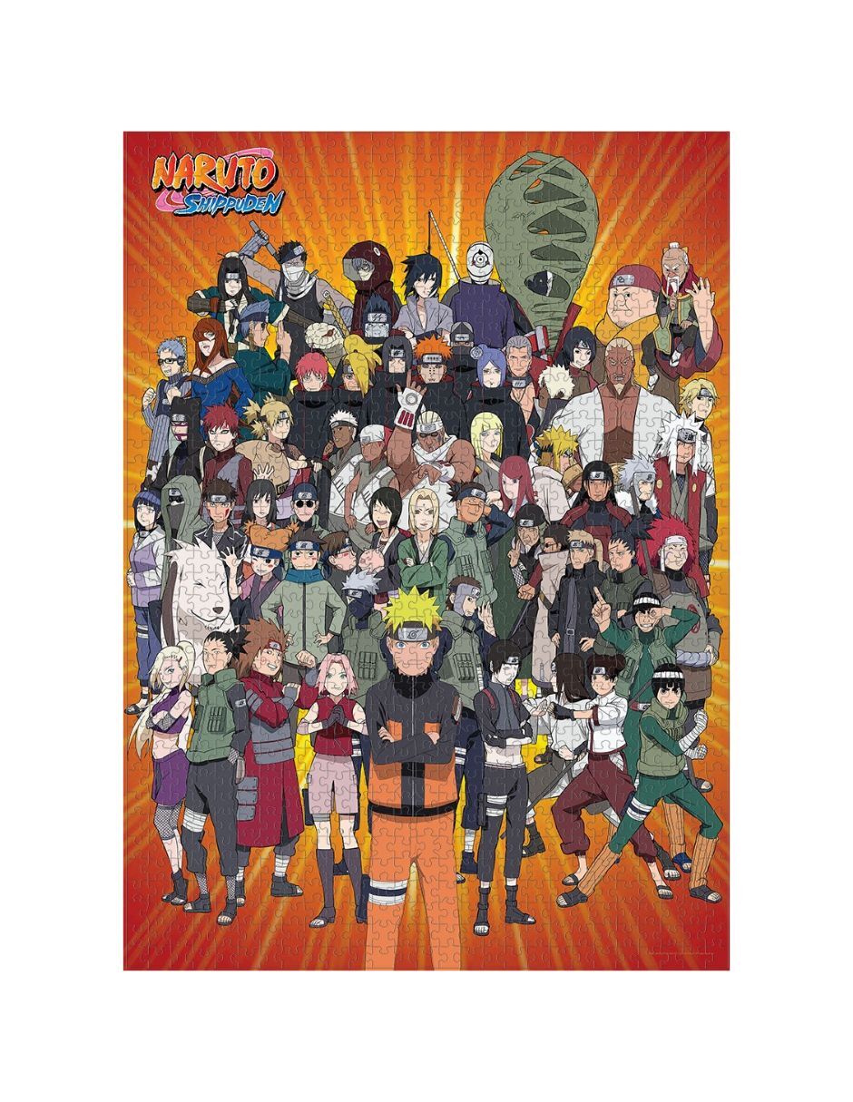Rompecabezas naruto never forget your friends 1000 piezas 3