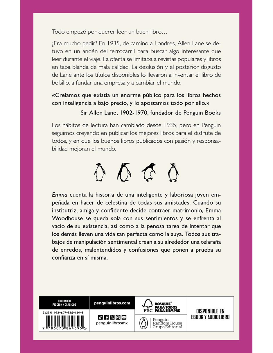 Libro Emma de Jane Austen 2