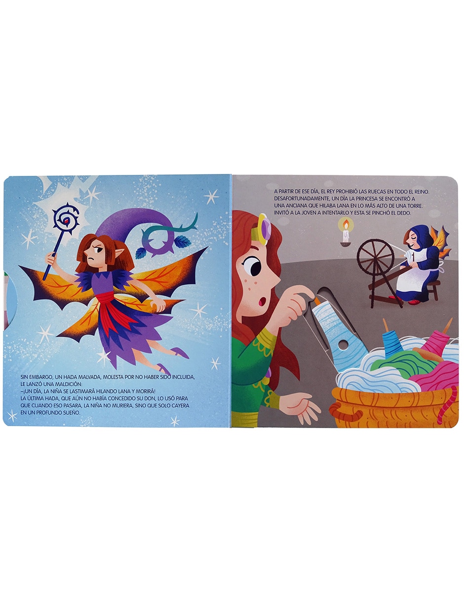 Libro La bella Durmiente Mis Cuentos Animados de Mel Matthews 3
