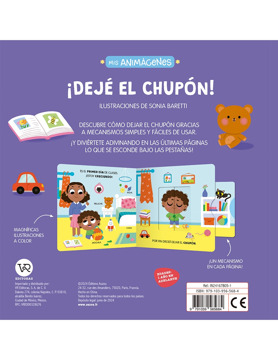 Libro Mis Animágenes ¡Dejé El Chupón! de Sonia Baretti 4
