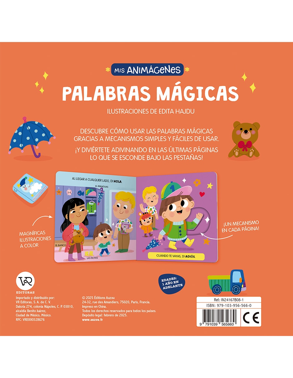 Libro Mis Animágenes Palabras Mágicas de Edita Hajdu 4
