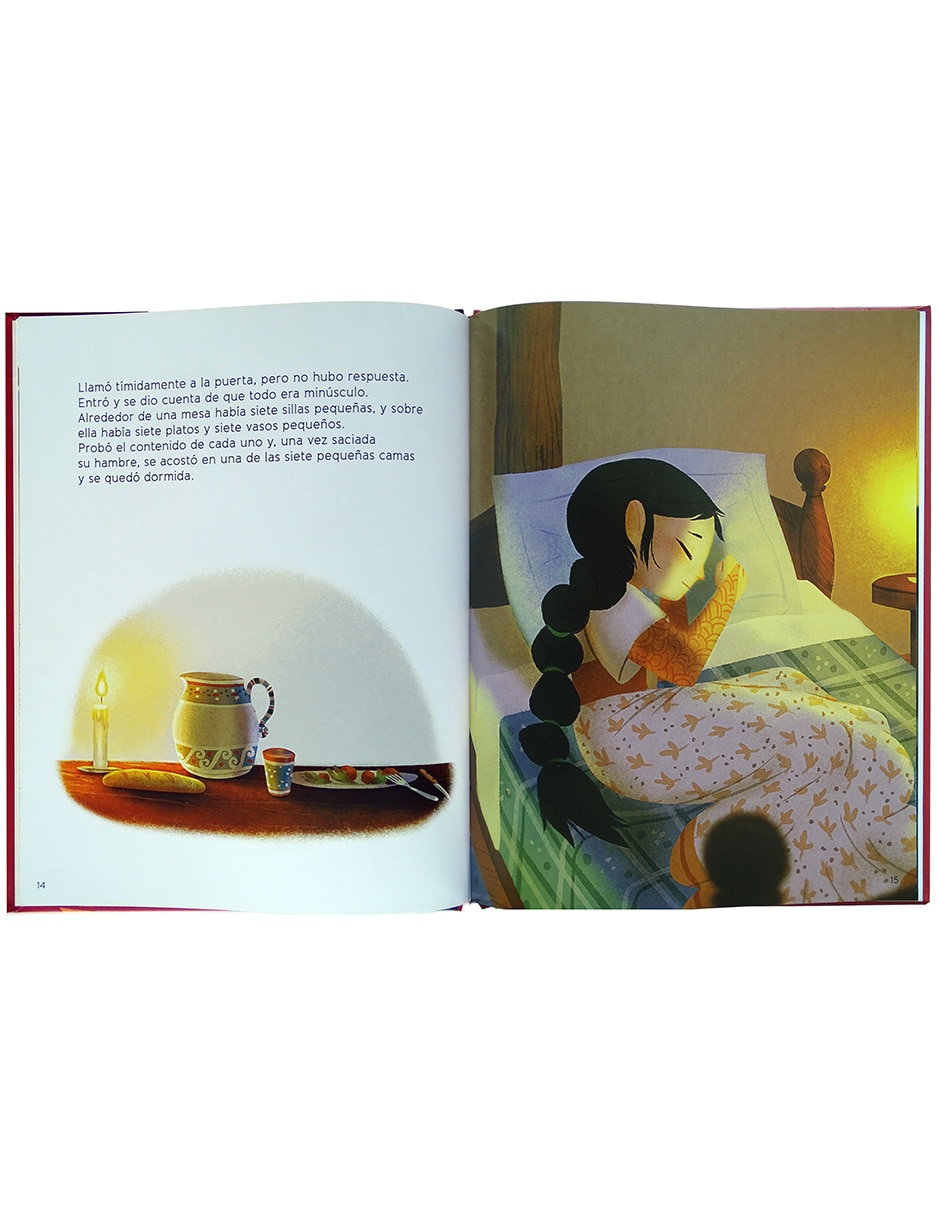 Libro Mis Pequeños Clásicos Blancanieves de Romain Mennetrier 2