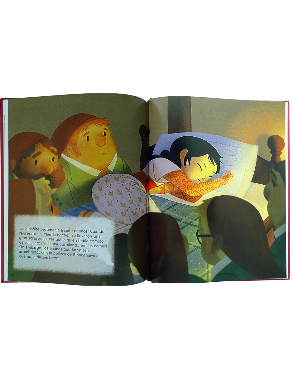 Libro Mis Pequeños Clásicos Blancanieves de Romain Mennetrier 3
