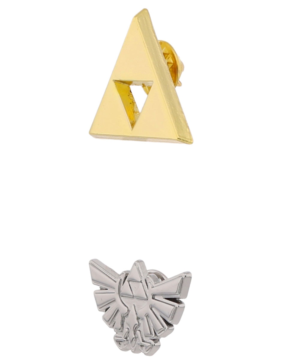Pin de metal asimétrica Zelda 2