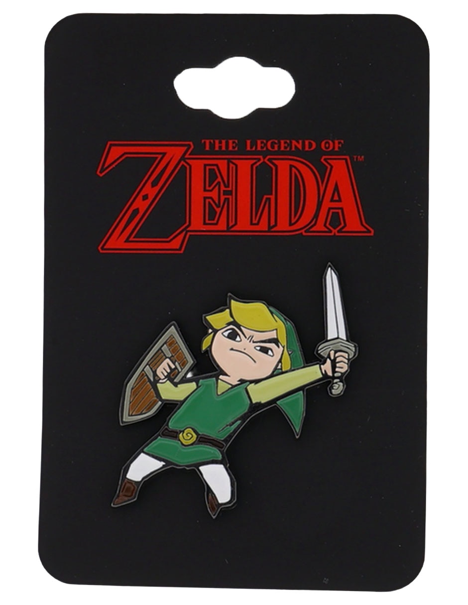 Pin de metal asimétrica Toon Link 4