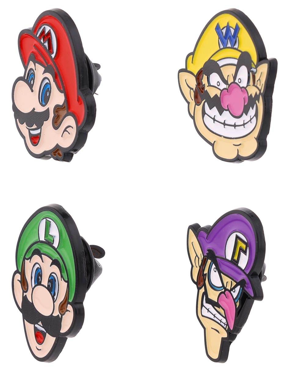 Set pin de metal Super Mario 2