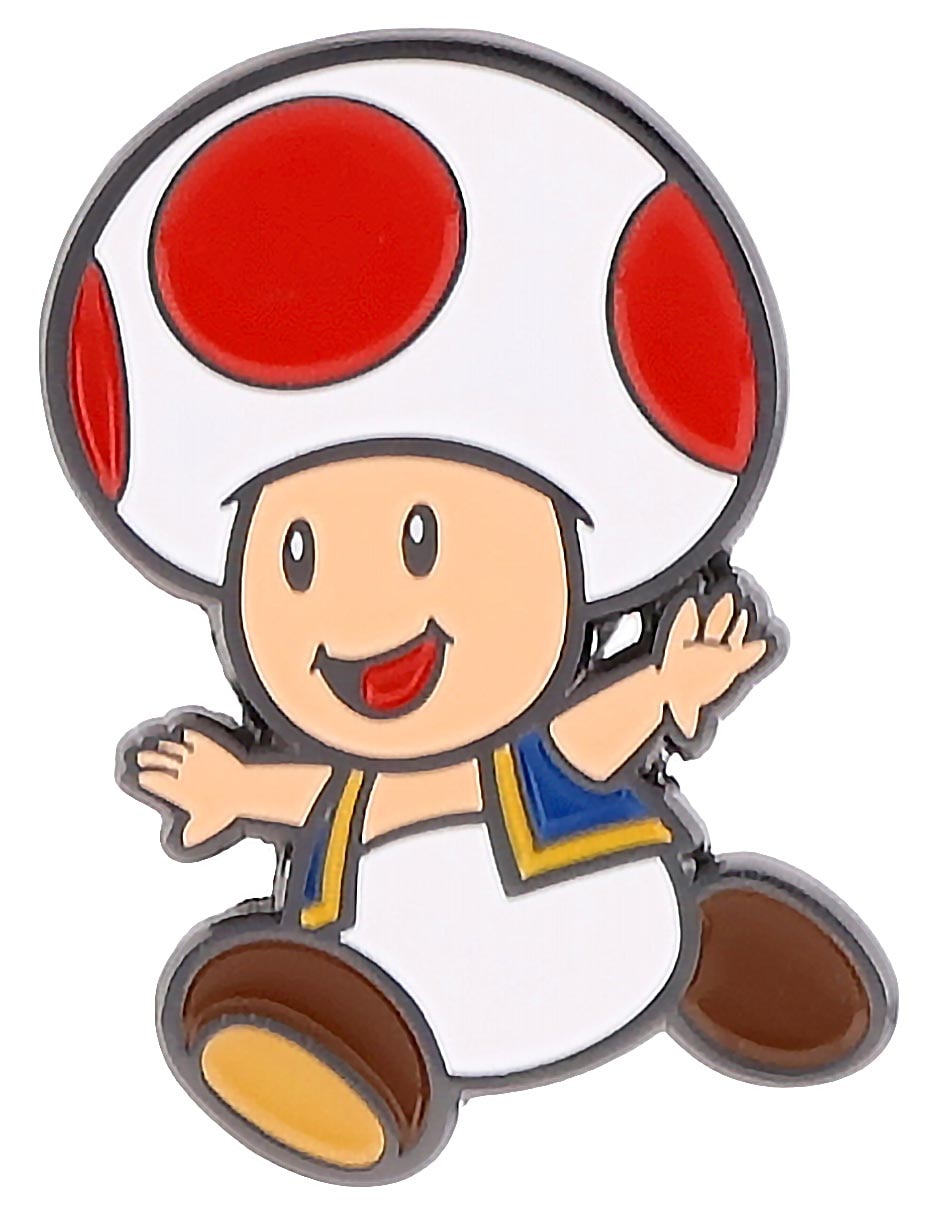 Pin de metal Toad