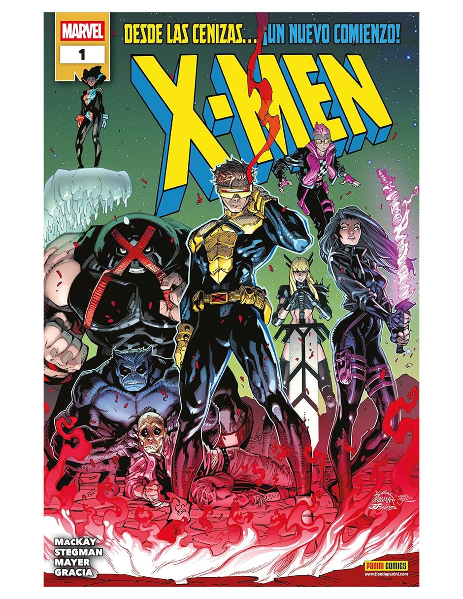 Cómic X-men Especies Bautizadas Con Fuego