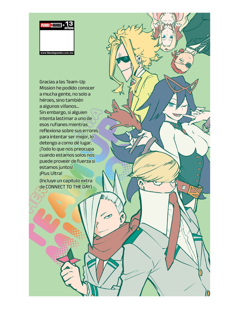 Manga My Hero Academia Team up Mission N.8 2