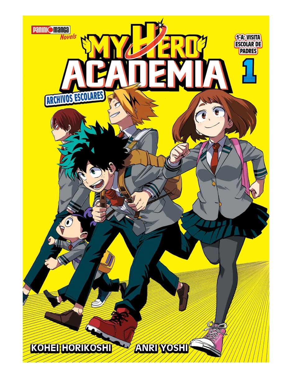 Manga My Hero Academia School Briefs Novela N.1