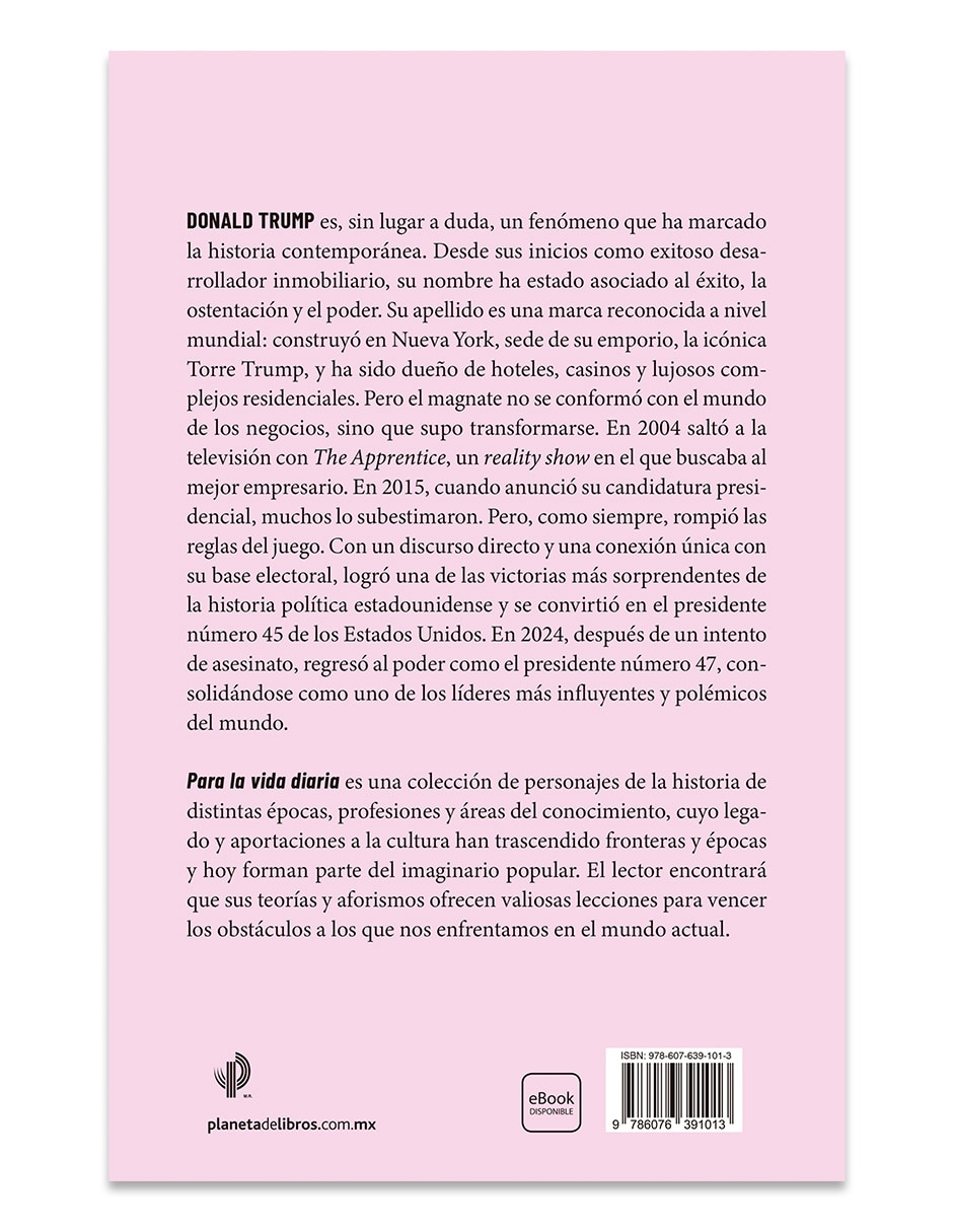 Libro Trump para la vida diaria de 2