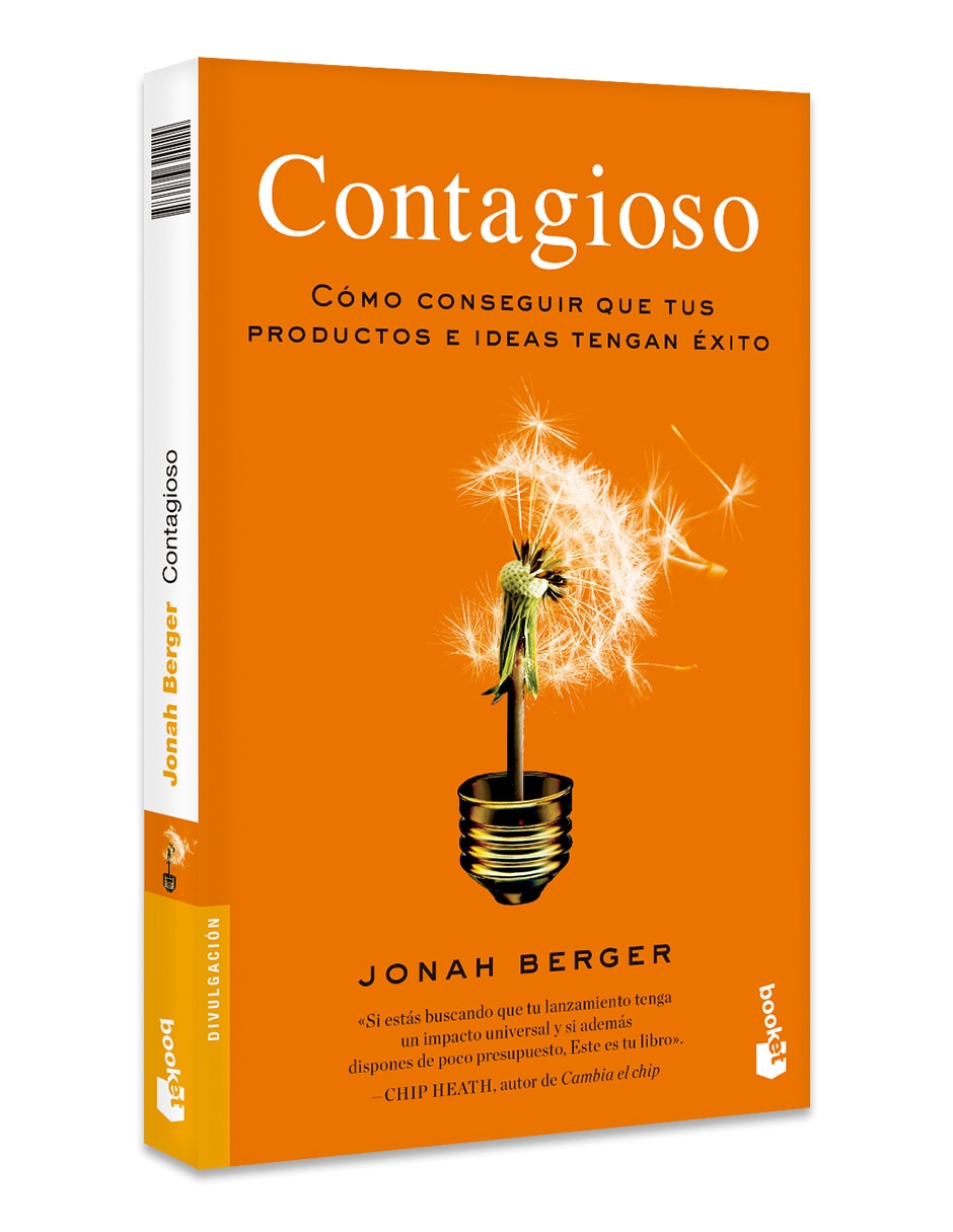 Libro Contagioso Cómo conseguir que tus productos e ideas tengan éxito de Jonah Berger