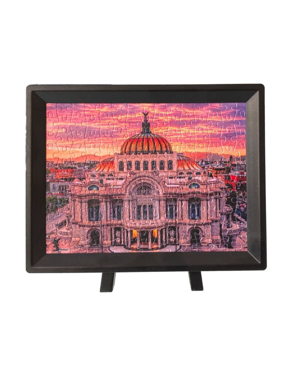 Rompecabezas lugares famosos del mundo Palacio de Bellas Artes México 150 piezas