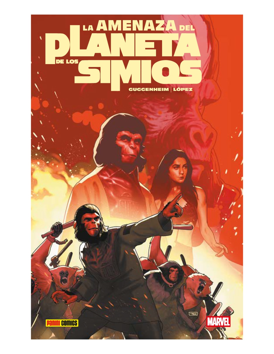 Cómic La Amenaza del Planeta de los Simios