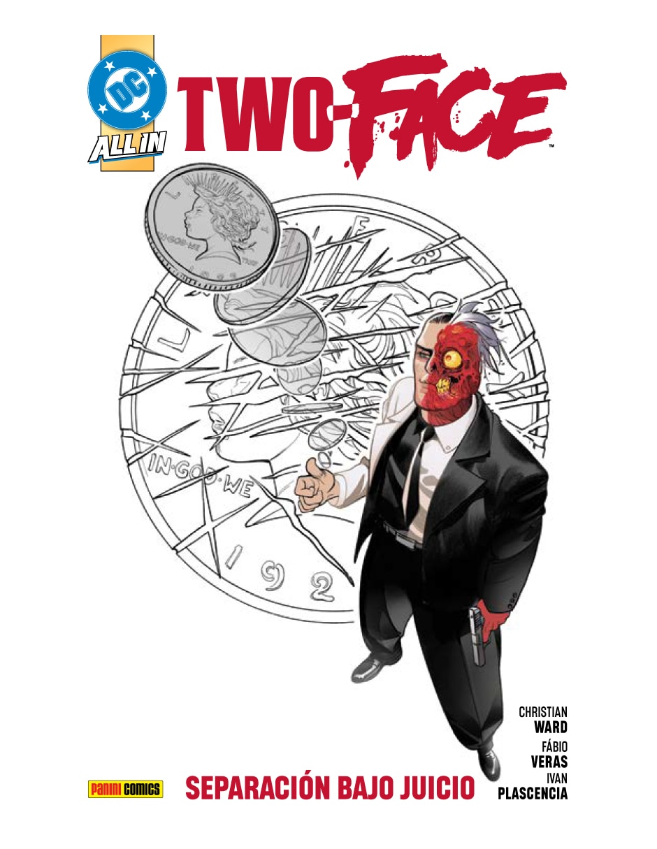 Cómic Two Face: Separations