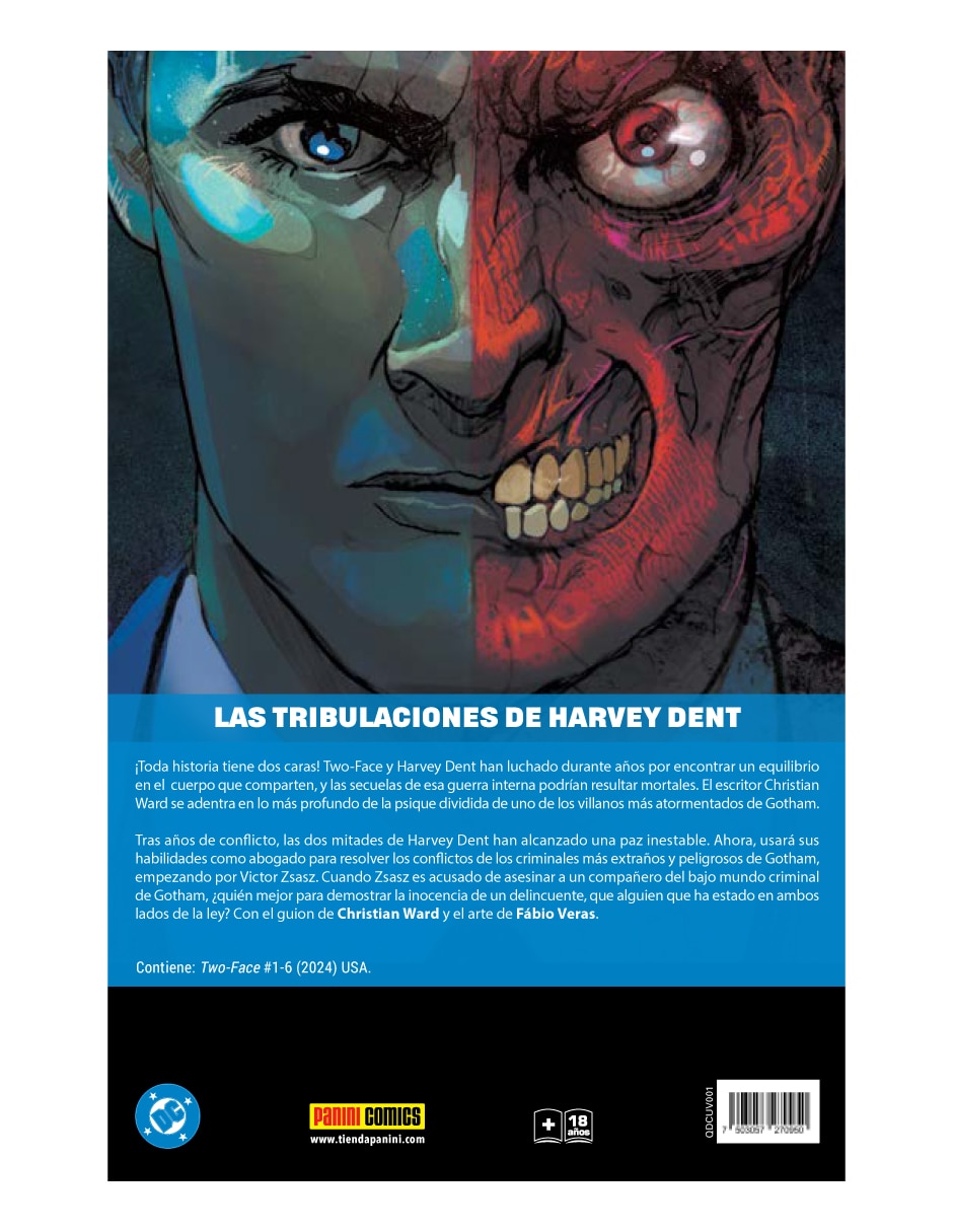 Cómic Two Face: Separations 2