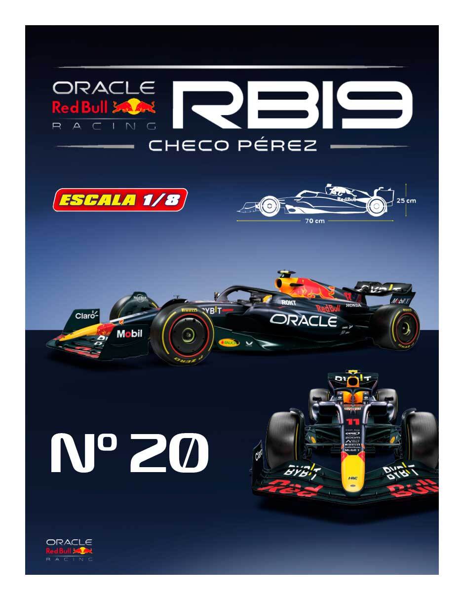 Coleccionable Red Bull F1 Rb19 0020