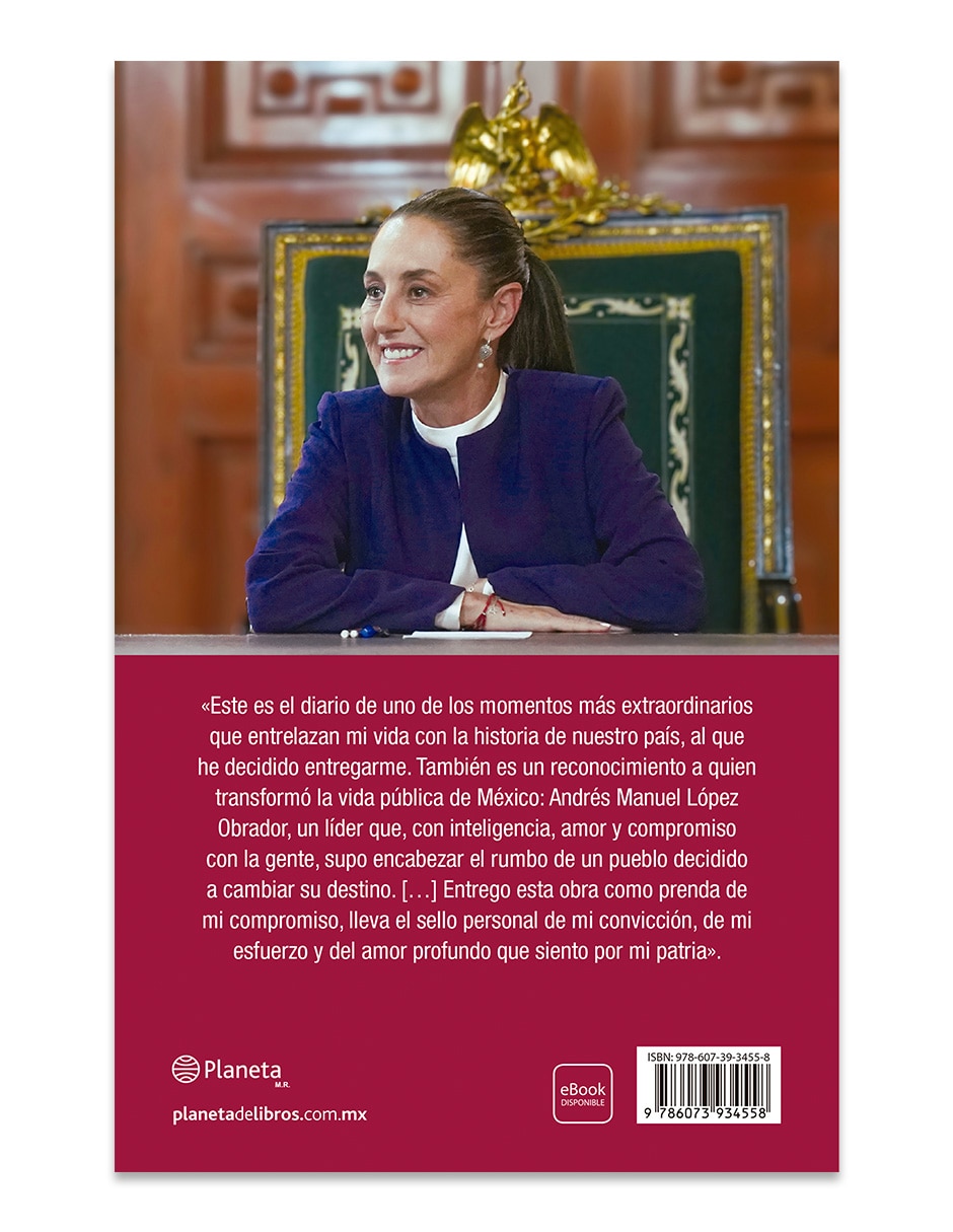 Libro DIARIO DE UNA TRANSICION HISTORICA de CLAUDIA SHEINBAUM PARDO 2