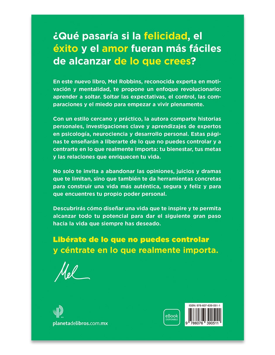 Libro La teoría Let Them. La clave está en soltar TD de Mel Robbins 2