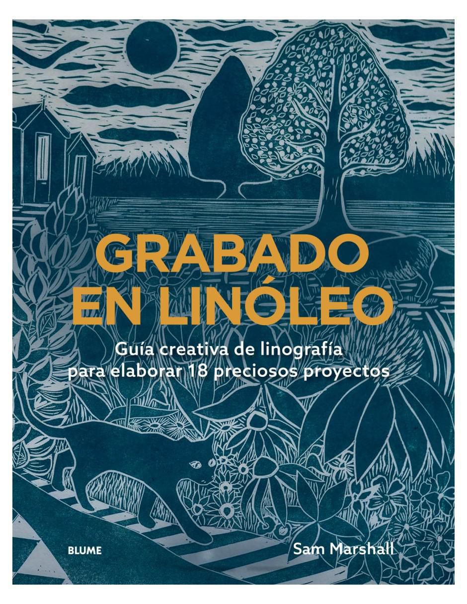 Libro Grabado En Linóleo de Sam Maeshall Libro Grabado En Linóleo de Sam Maeshall