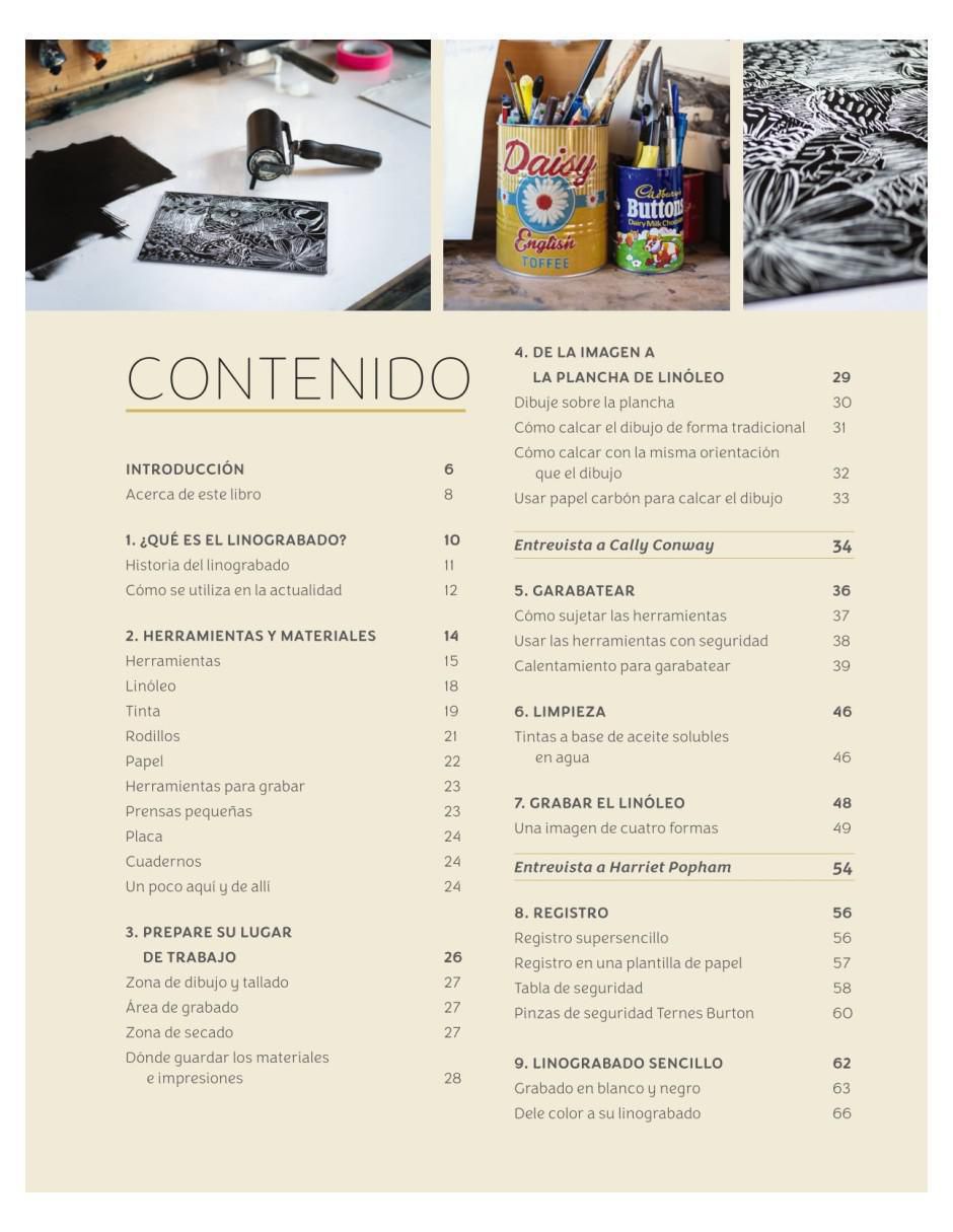 Libro Grabado En Linóleo de Sam Maeshall 3