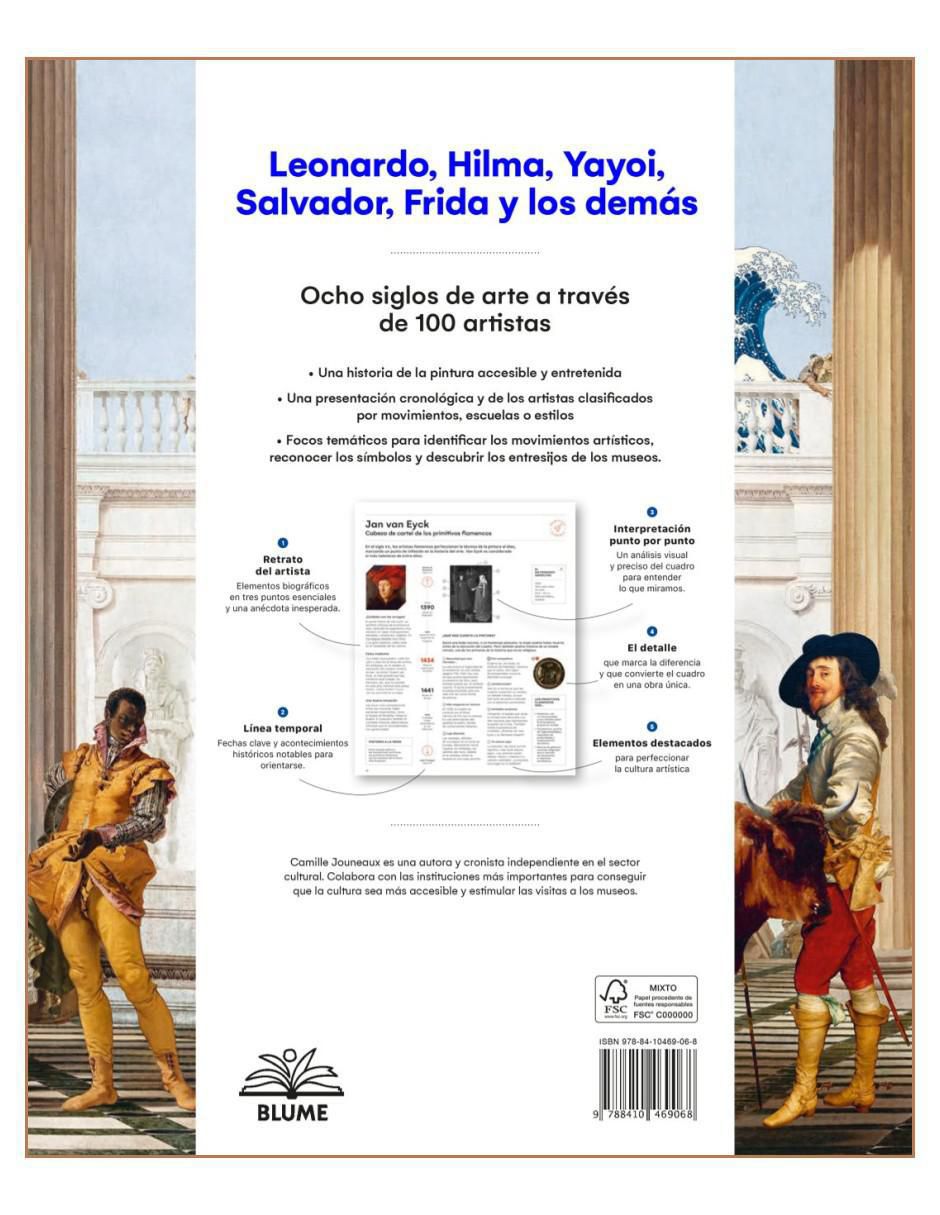 Libro Leonardo, Hilma, Yayoi, Salvador, Frida Y Los Demás de Camille Jouneaux 2
