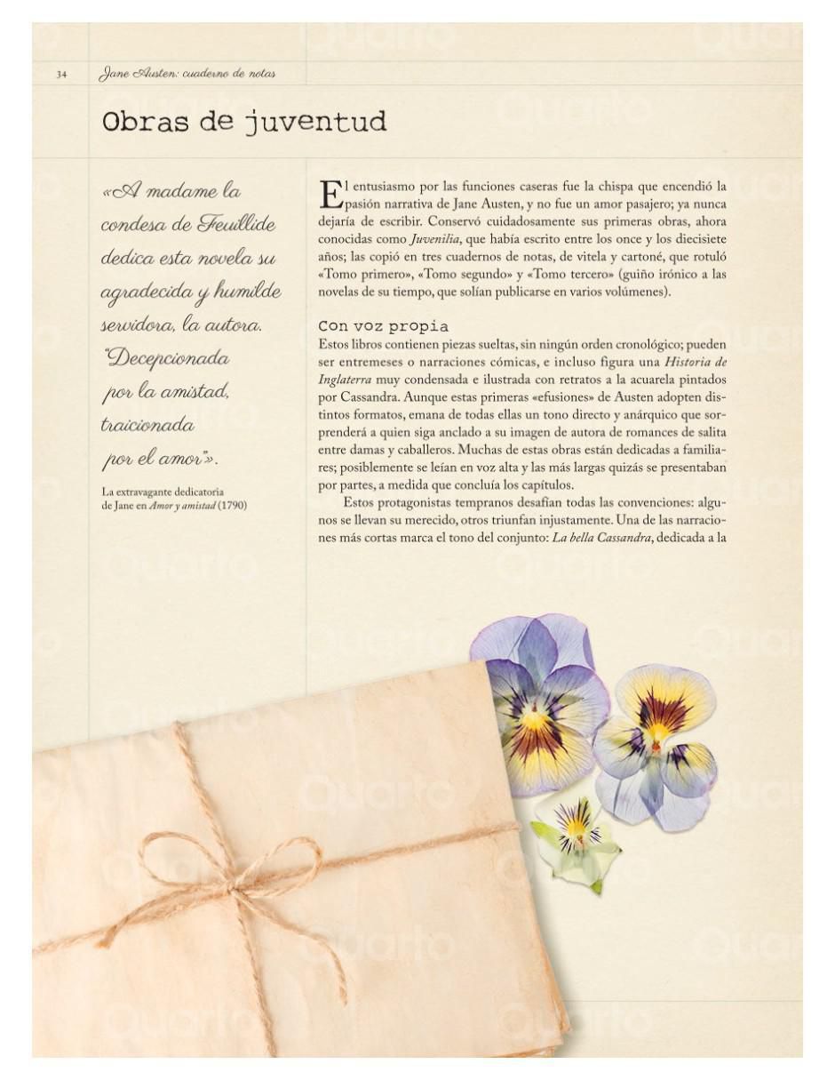 Libro Jane Austen. Cuaderno De Notas de Jane Austen Y Sophie Collins 4