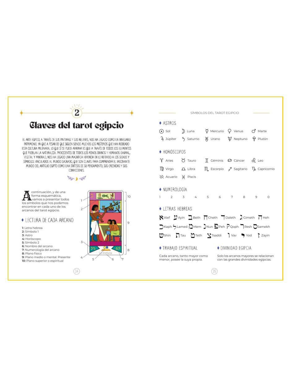 Libro Tarot Egipcio de Marta Ramirez 3