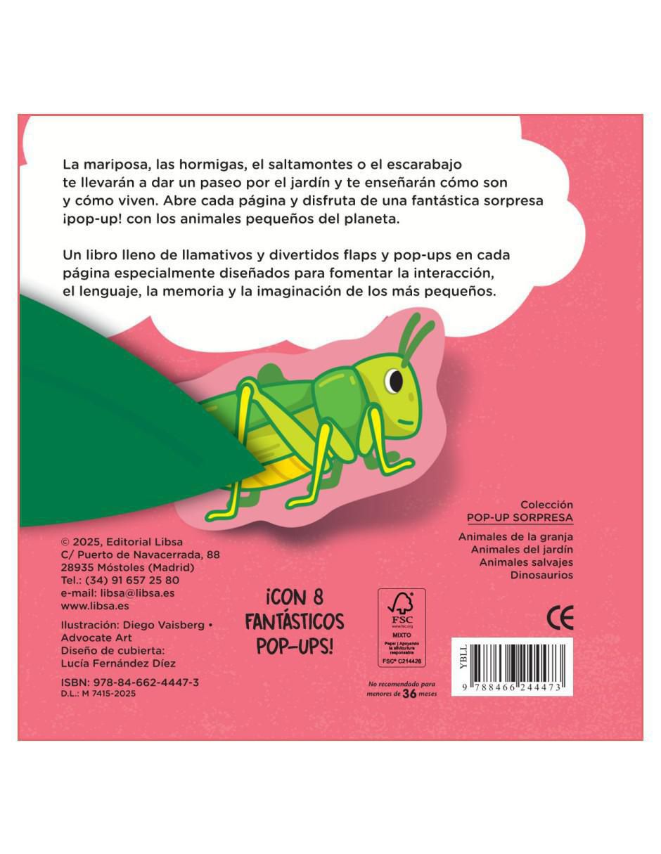 Libro Animales De Jardín de Varios Autores 5
