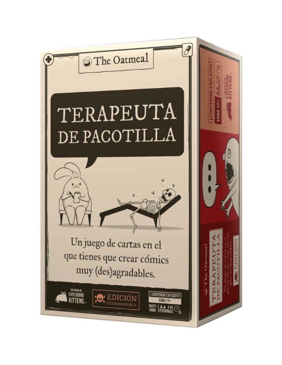 Juego de cartas Terapeuta de pacotilla