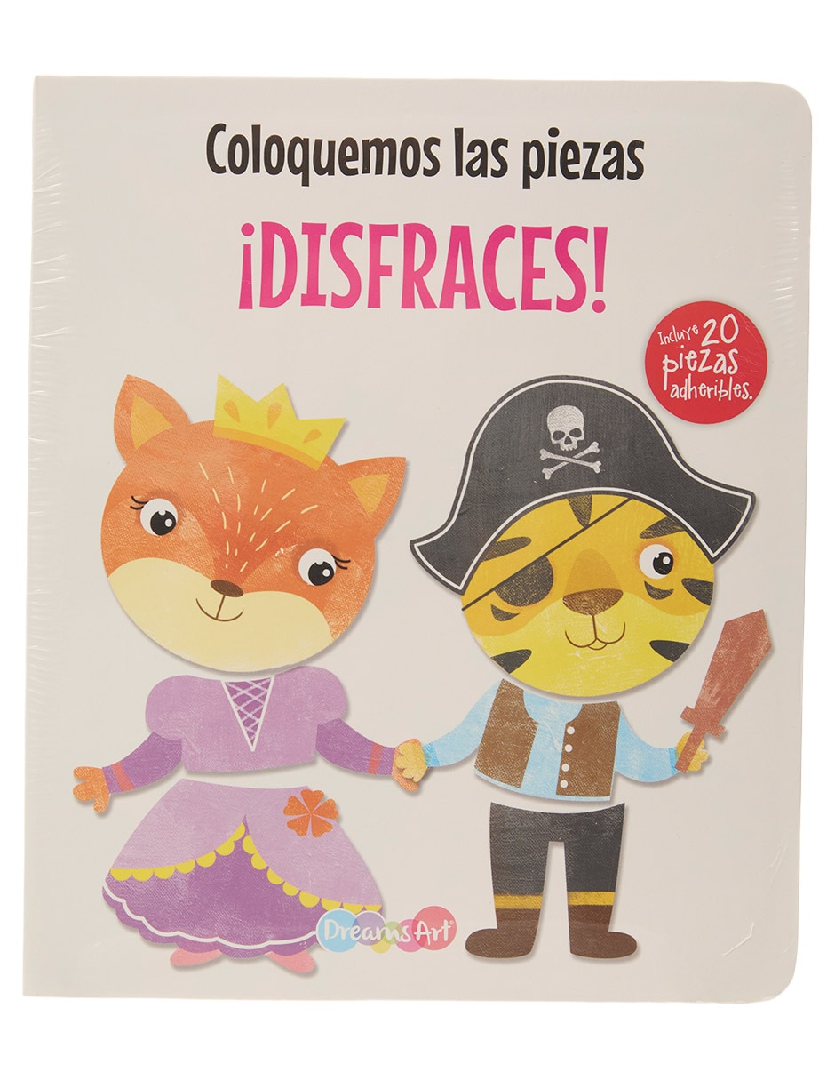 Libro Coloquemos las piezas ¡Disfraces! de Dreams Art