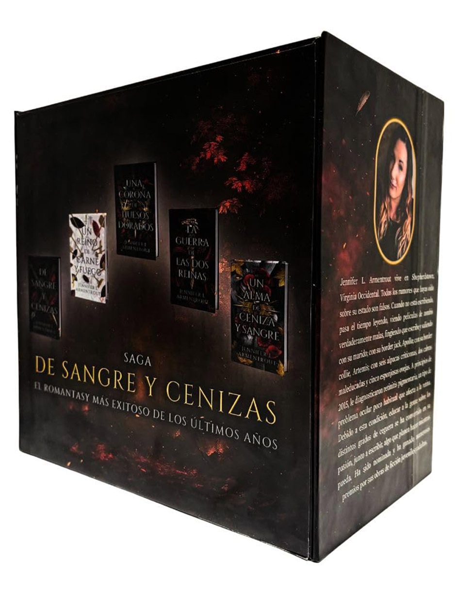 Estuche con libros Saga De Sangre y Cenizas de Jennifer L. Armentrout 7