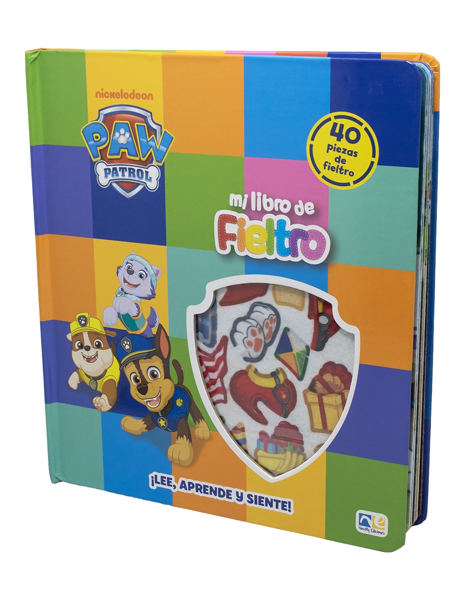 Libro Libro Preescolar de Fieltro de Paw Patrol de Ediciones 2