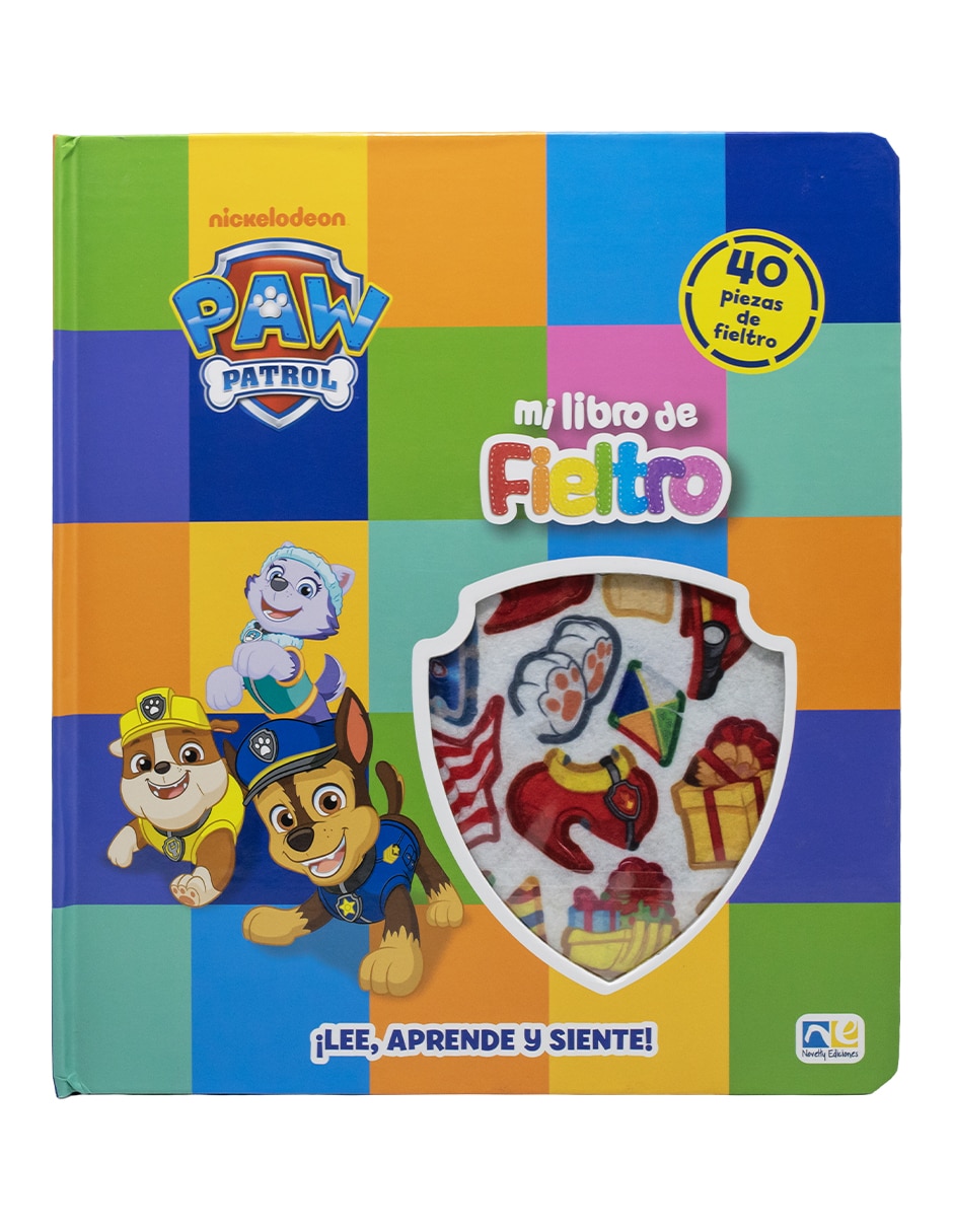 Libro Libro Preescolar de Fieltro de Paw Patrol de Ediciones 3