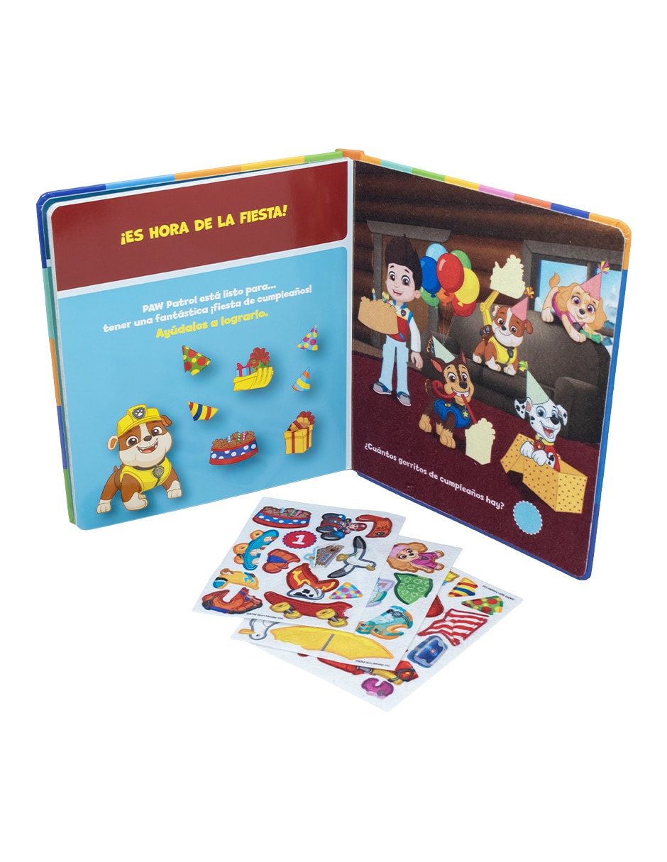 Libro Libro Preescolar de Fieltro de Paw Patrol de Ediciones 5