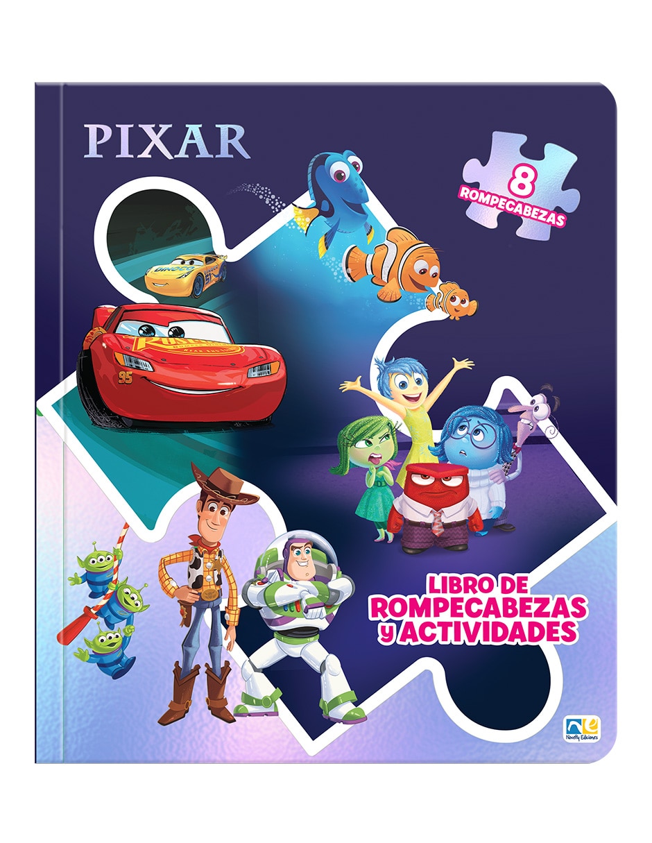 Libro Libro de Actividades con Rompecabezas Pixar de Ediciones 3